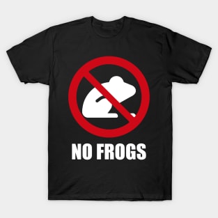 NO FROGS - Anti series - Nasty smelly foods - 21A T-Shirt